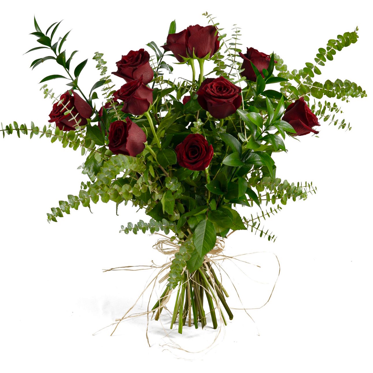 Ramo de Rosas rojas o blancas - Imagen 2