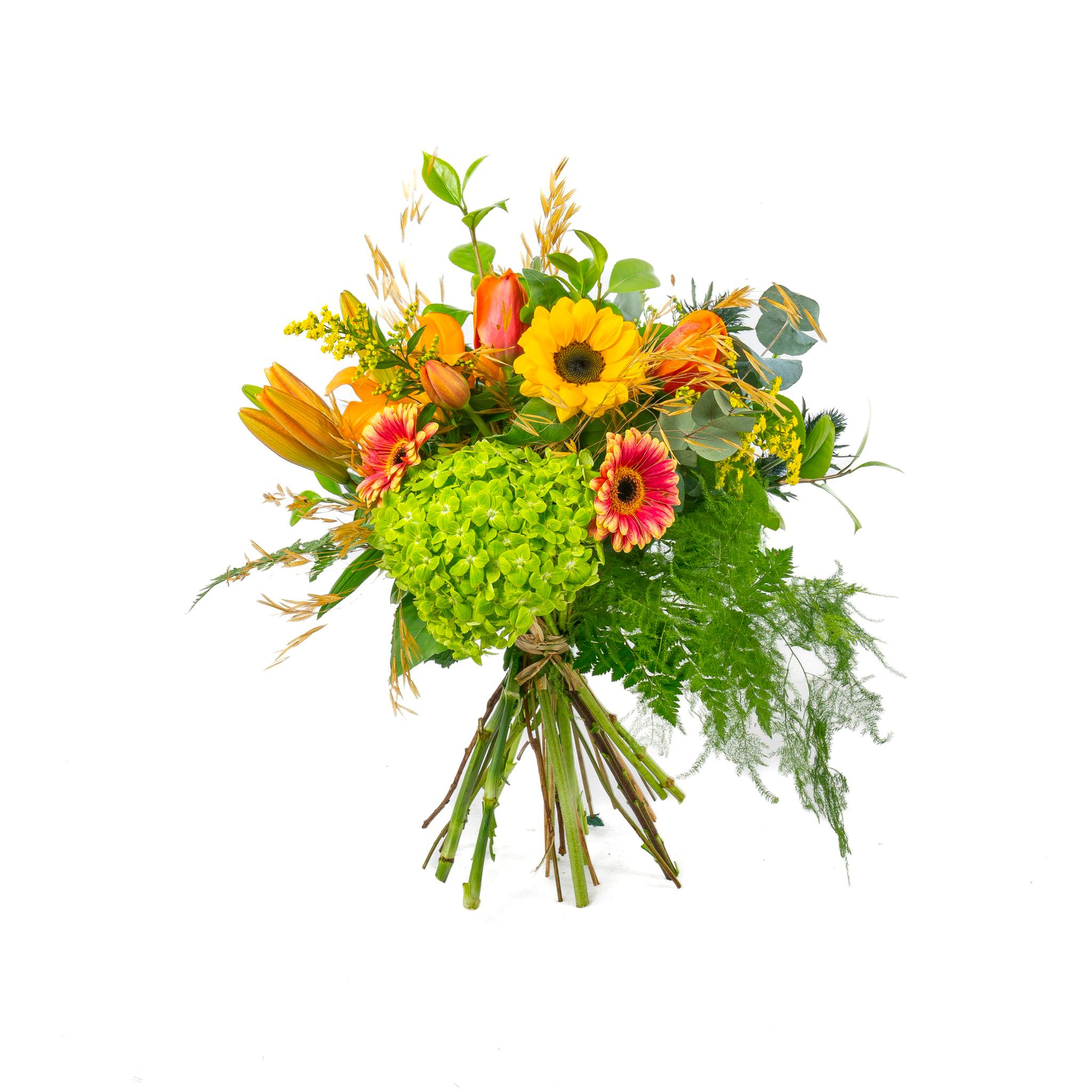 Bouquet tonos naranjas - Imagen 3